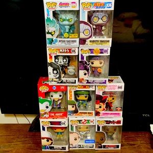 Out Of The Box Funko Pop Collector Lot